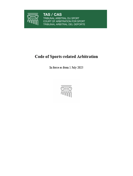 Court of Arbitration for Sport  2025